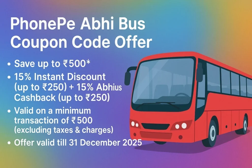 Phone pe abhi bus coupon code offer