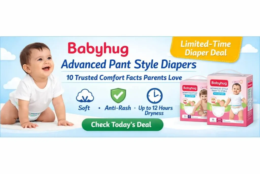Babyhug Diaper Offer | Babyhug Advanced Pant Style Diapers | 10 Trusted Comfort Facts |