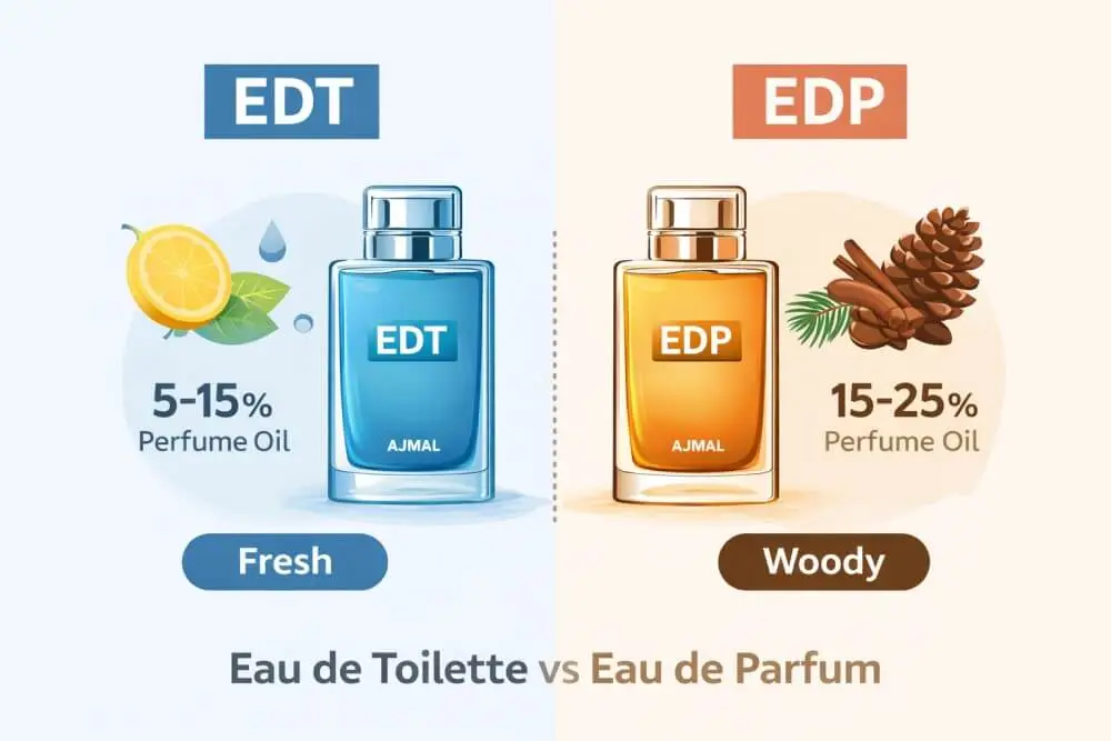 How to choose perfume EDT vs EDP guide