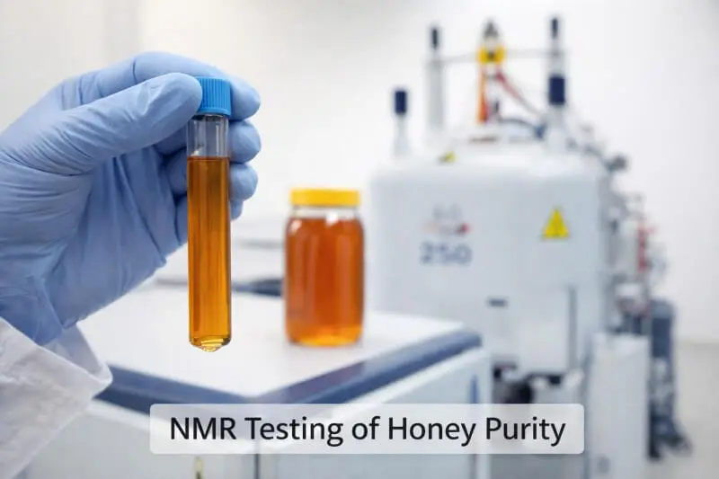 NMR testing of honey purity