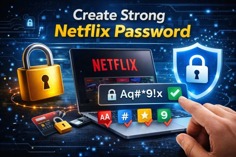 create strong netflix password with symbols and numbers