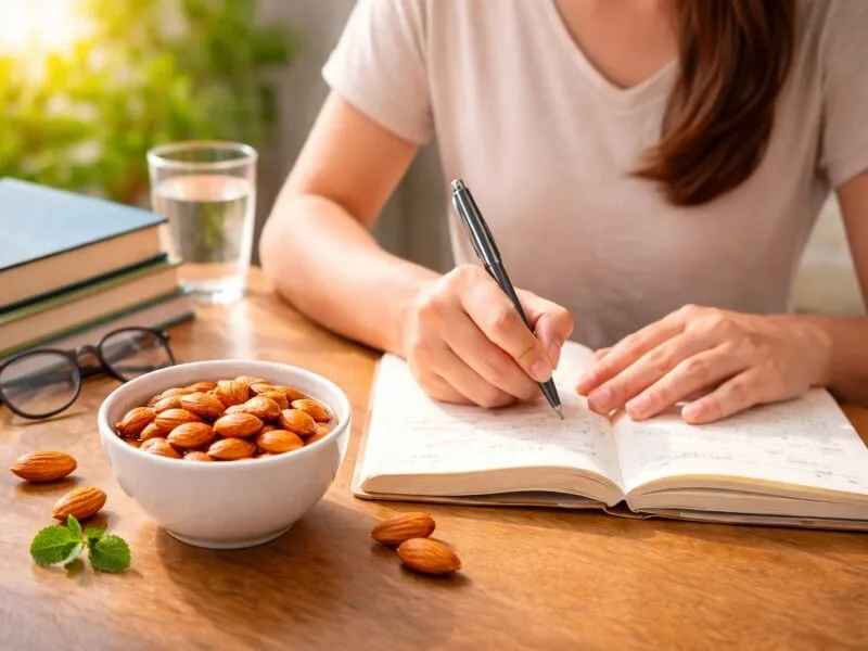 soaked almonds benefits for brain