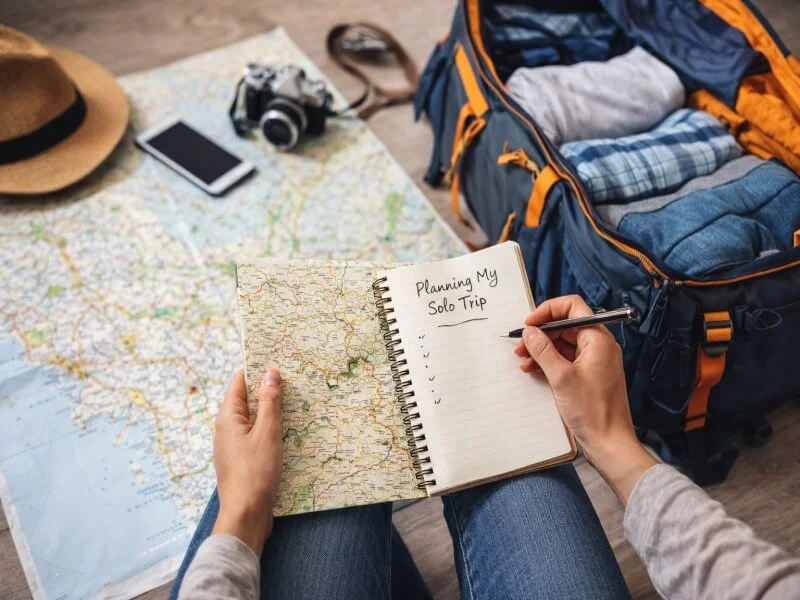 solo travel tips for beginners planning trip