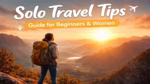 solo travel tips guide for beginners and women