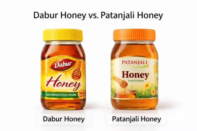 which honey is pure dabur or patanjali comparison