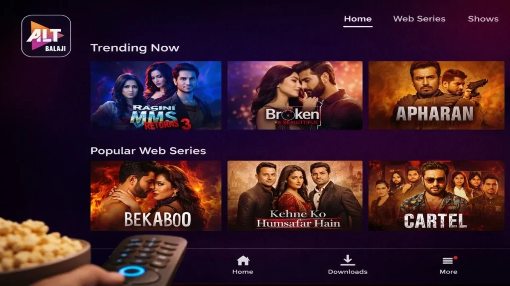 ALTBalaji Indian web series platform