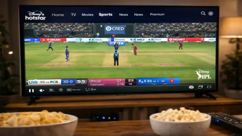 Disney+ Hotstar live sports streaming IPL
