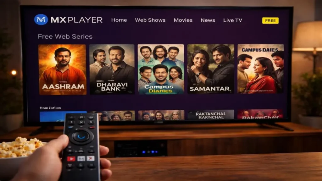 MX Player free streaming app India