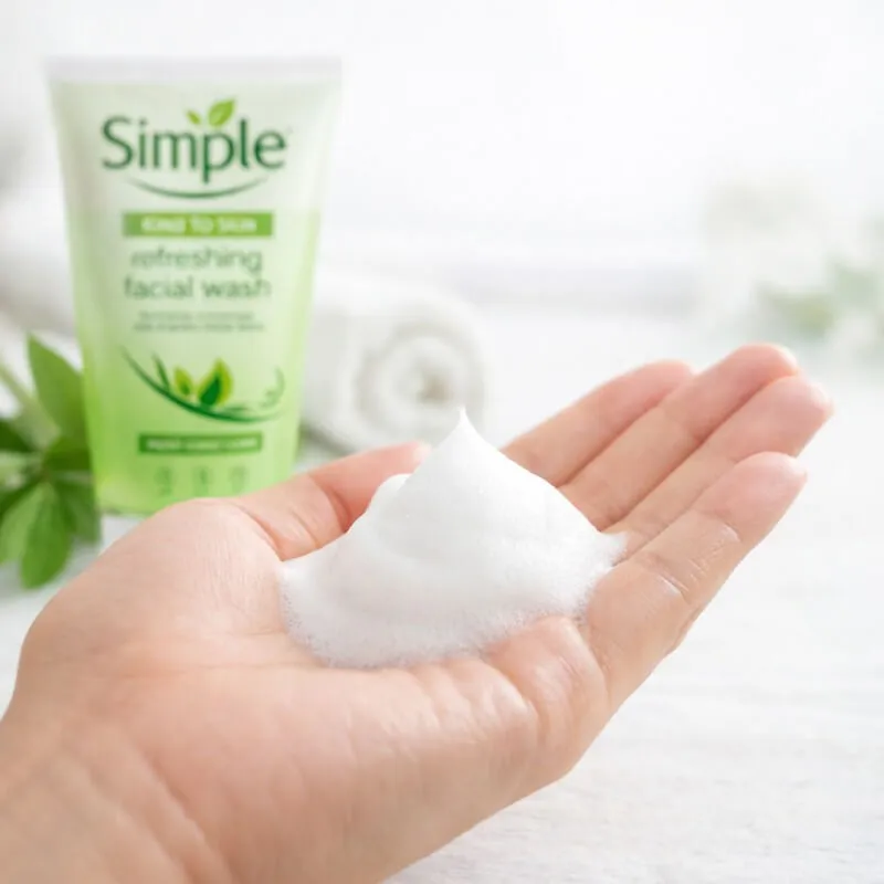 gentle face wash for sensitive skin soft cleansing