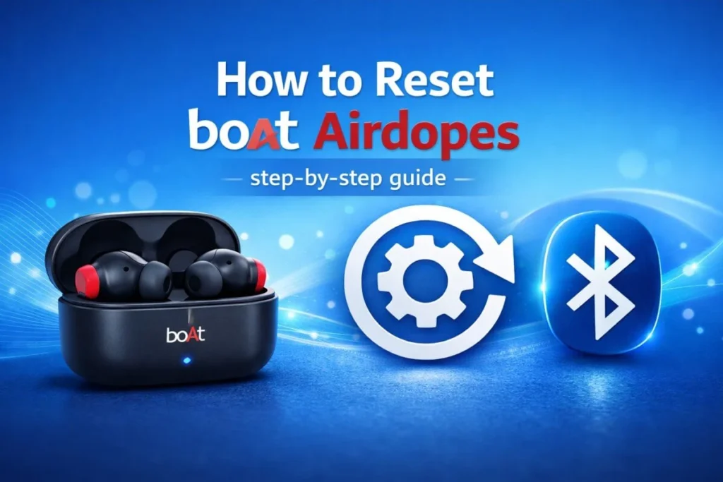 how to reset boat airdopes step by step guide