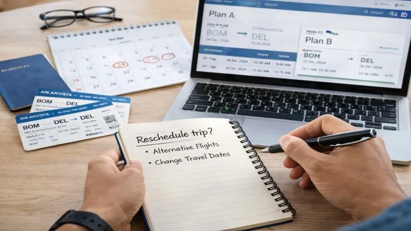 travel planning reschedule flight smart travel tips
