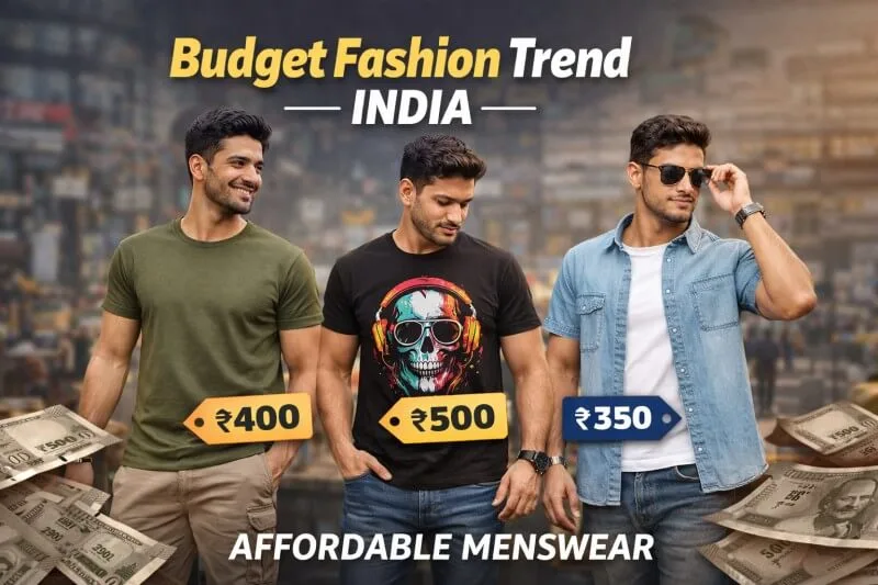 affordable mens fashion India budget clothing trend