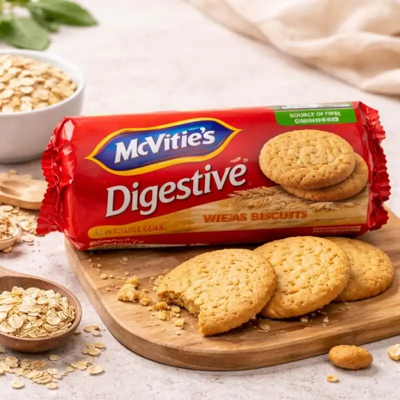 McVities digestive biscuits pack India healthy option