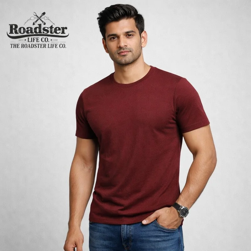 roadster t shirt for men budget casual wear