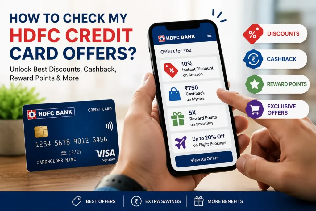 How to Check My HDFC Credit Card Offers