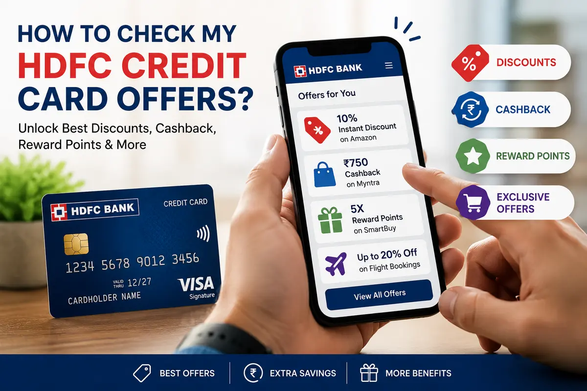 How to Check My HDFC Credit Card Offers